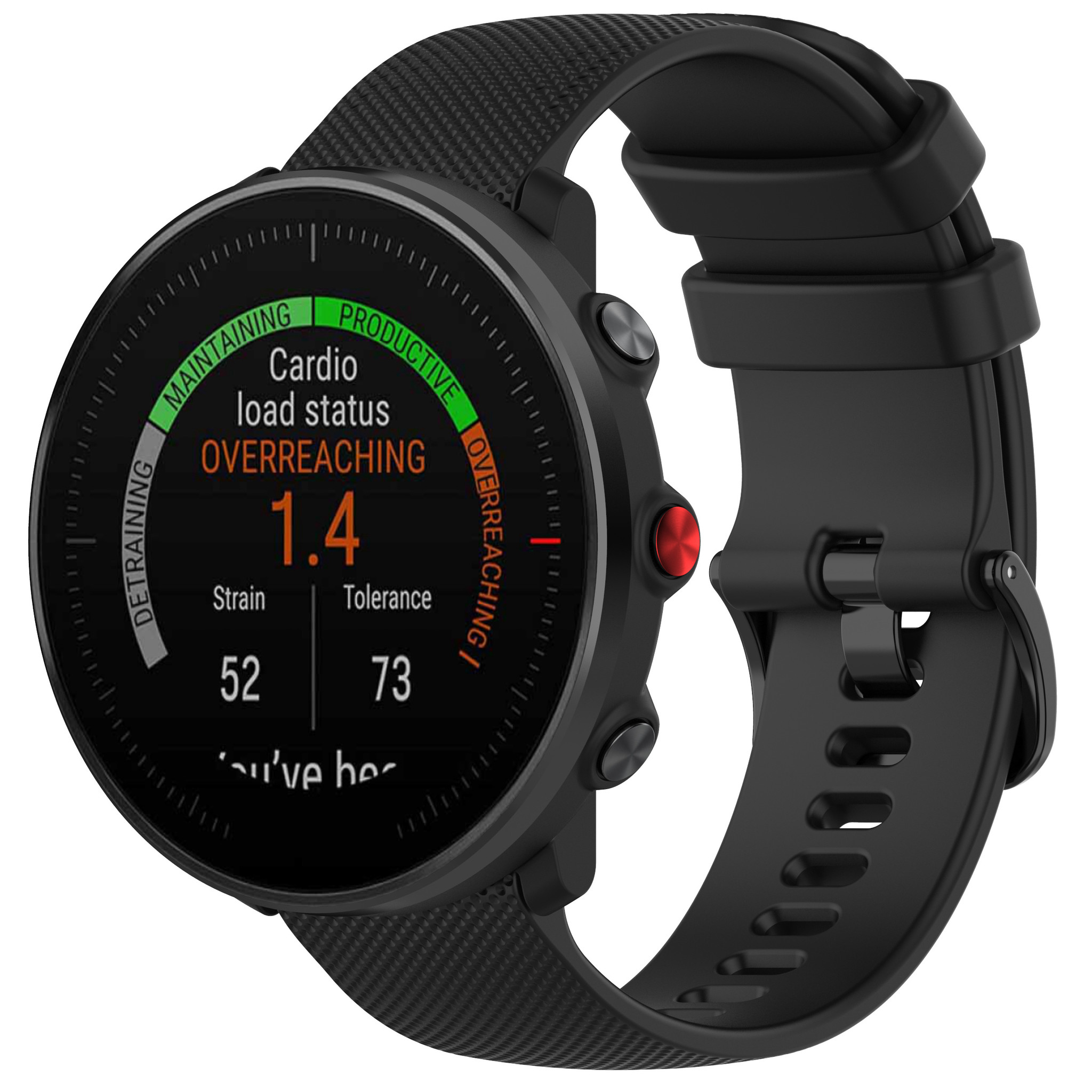Polar Vantage M / Grit X sport gesp band - zwart