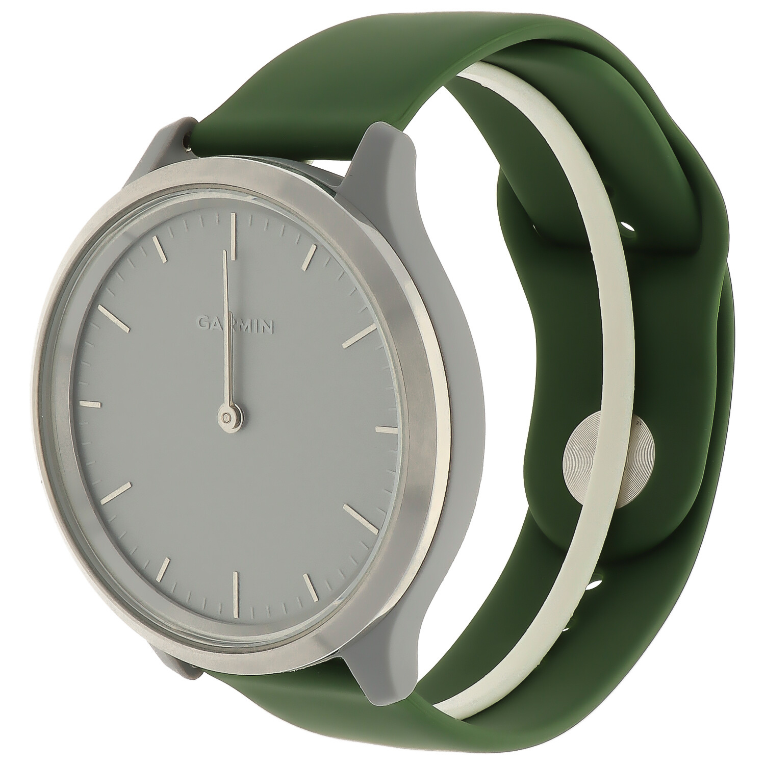 Garmin Vivoactive / Vivomove siliconen sport band - legergroen