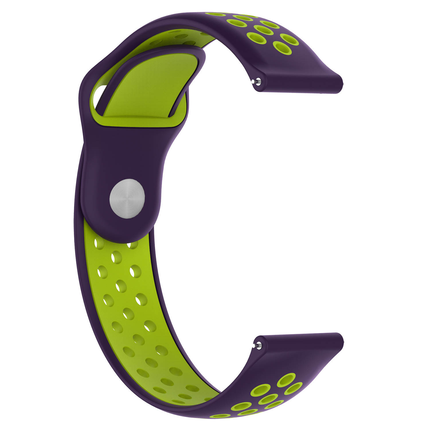 Huawei Watch GT dubbel sport band - paars groen