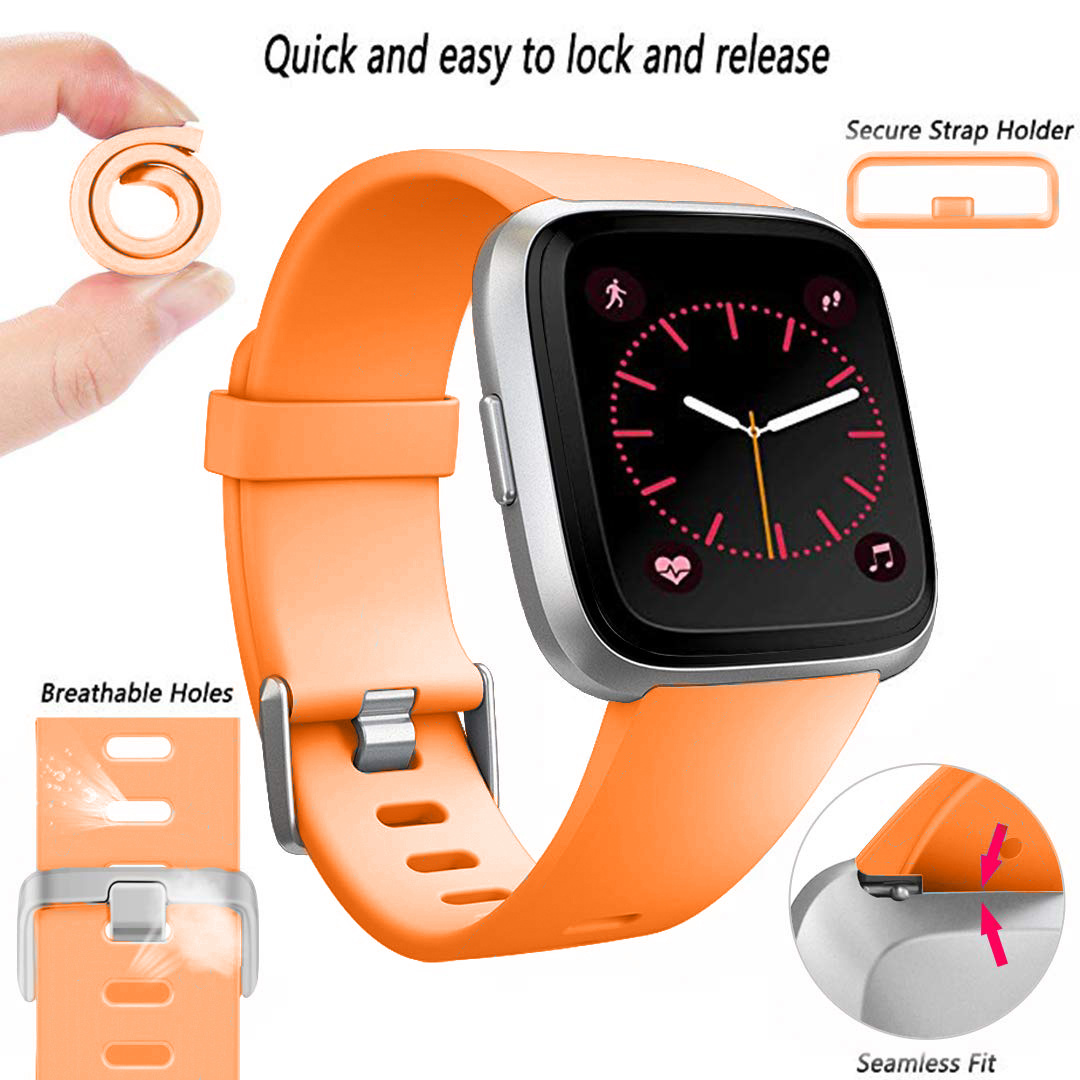 Fitbit Versa sport band - oranje
