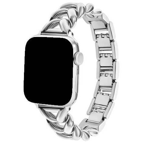Apple-Watch-hart-stalen-schakel-band-Lisa-zilver-7440850188177-123watches-hoofdfoto