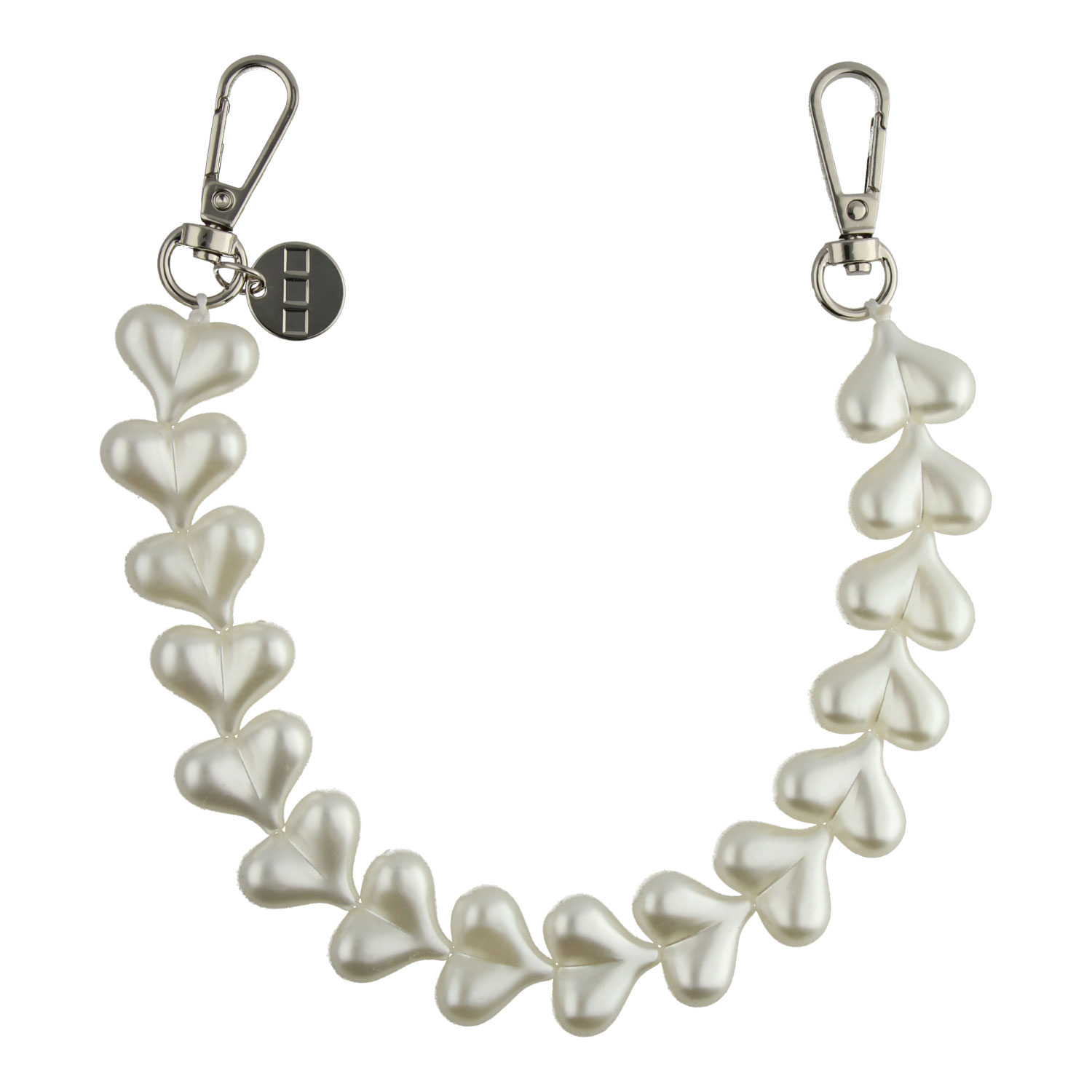 Telefoonkoord-heart-wit-zilver-7440850363352