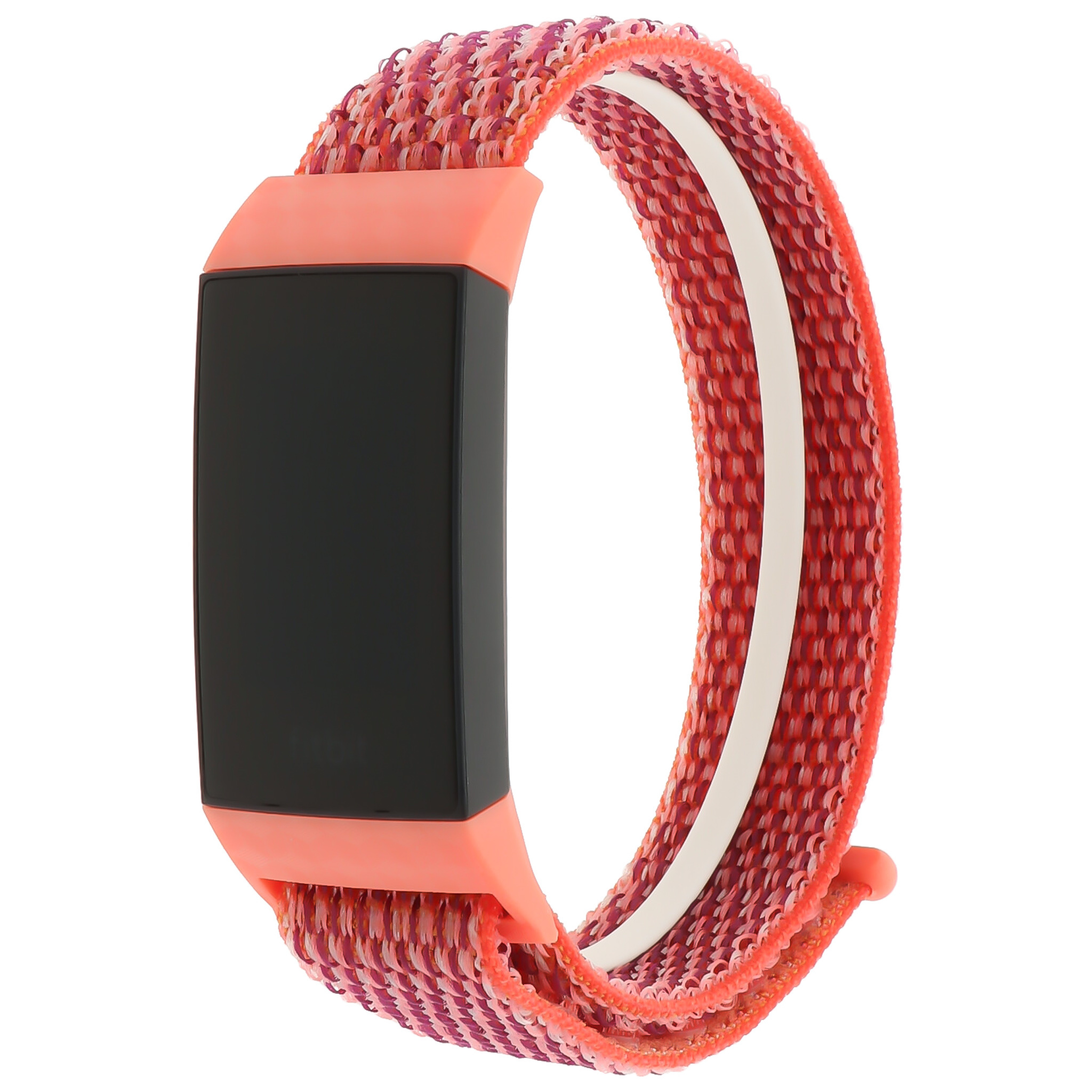 Fitbit Charge 3 & 4 nylon band - nectarine