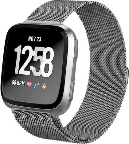 Fitbit Versa milanese band - space gray