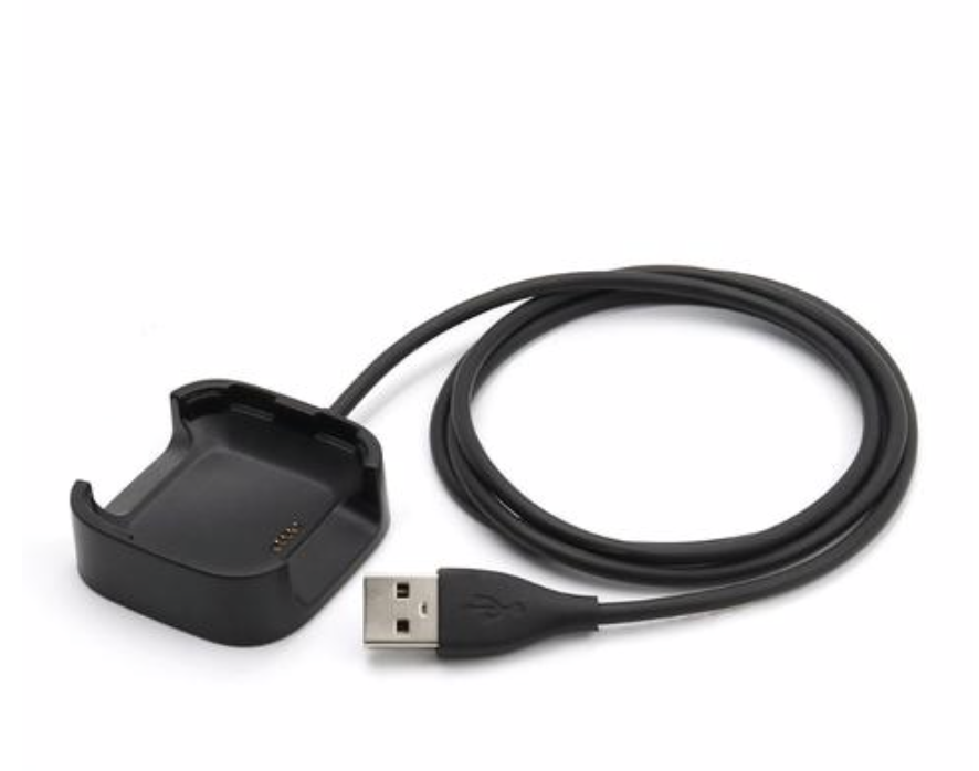 Fitbit Versa 2 usb oplader - zwart