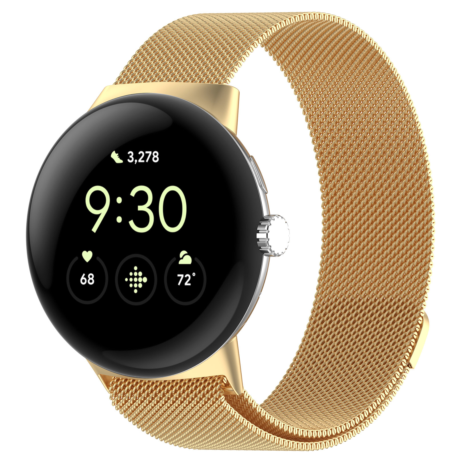 Google Pixel Watch milanese band - goud