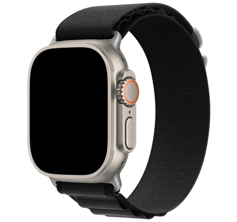 Apple watch top band zwart