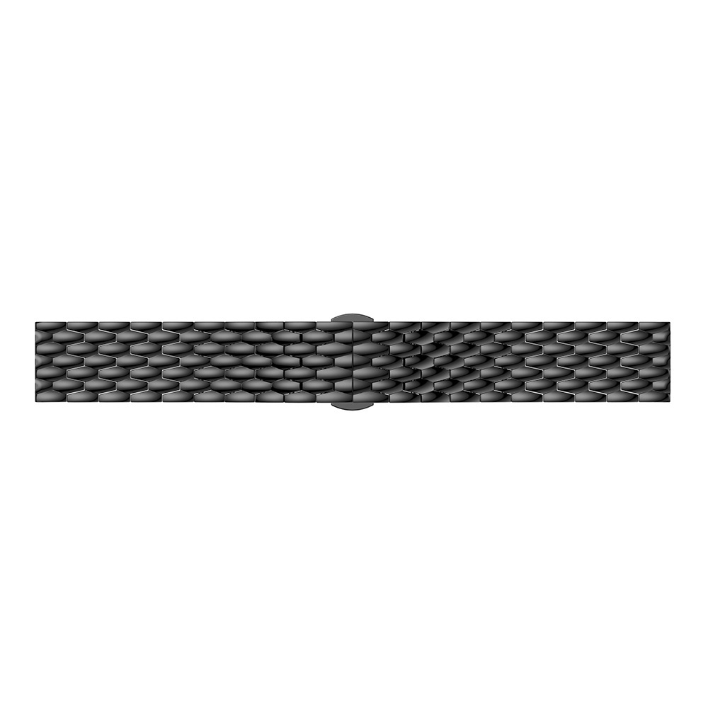Garmin Vivoactive draak stalen schakel band - zwart