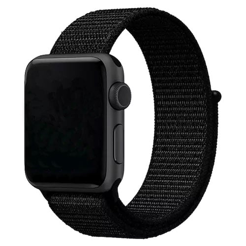 Apple-Watch-nylon-sport-loop-band-zwart-7440849284255-123watches-hoofdfoto