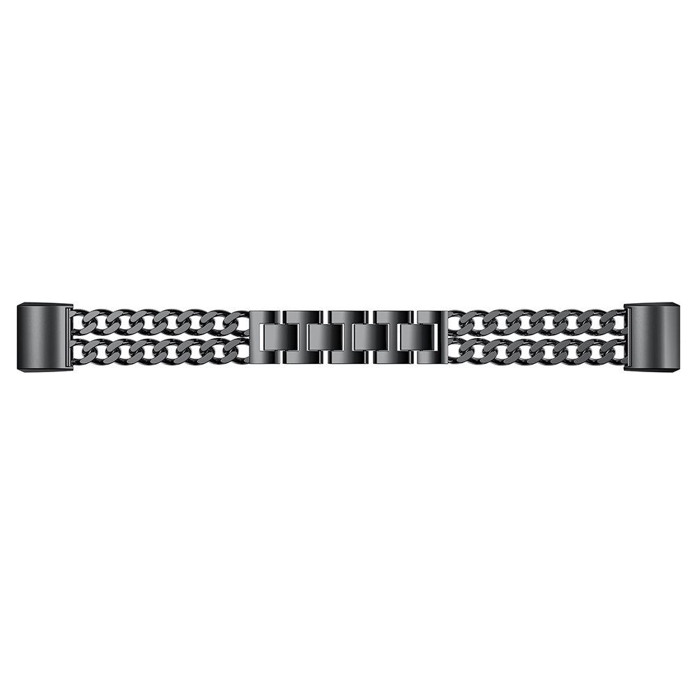 Fitbit Charge 2 cowboy stalen schakel band - zwart
