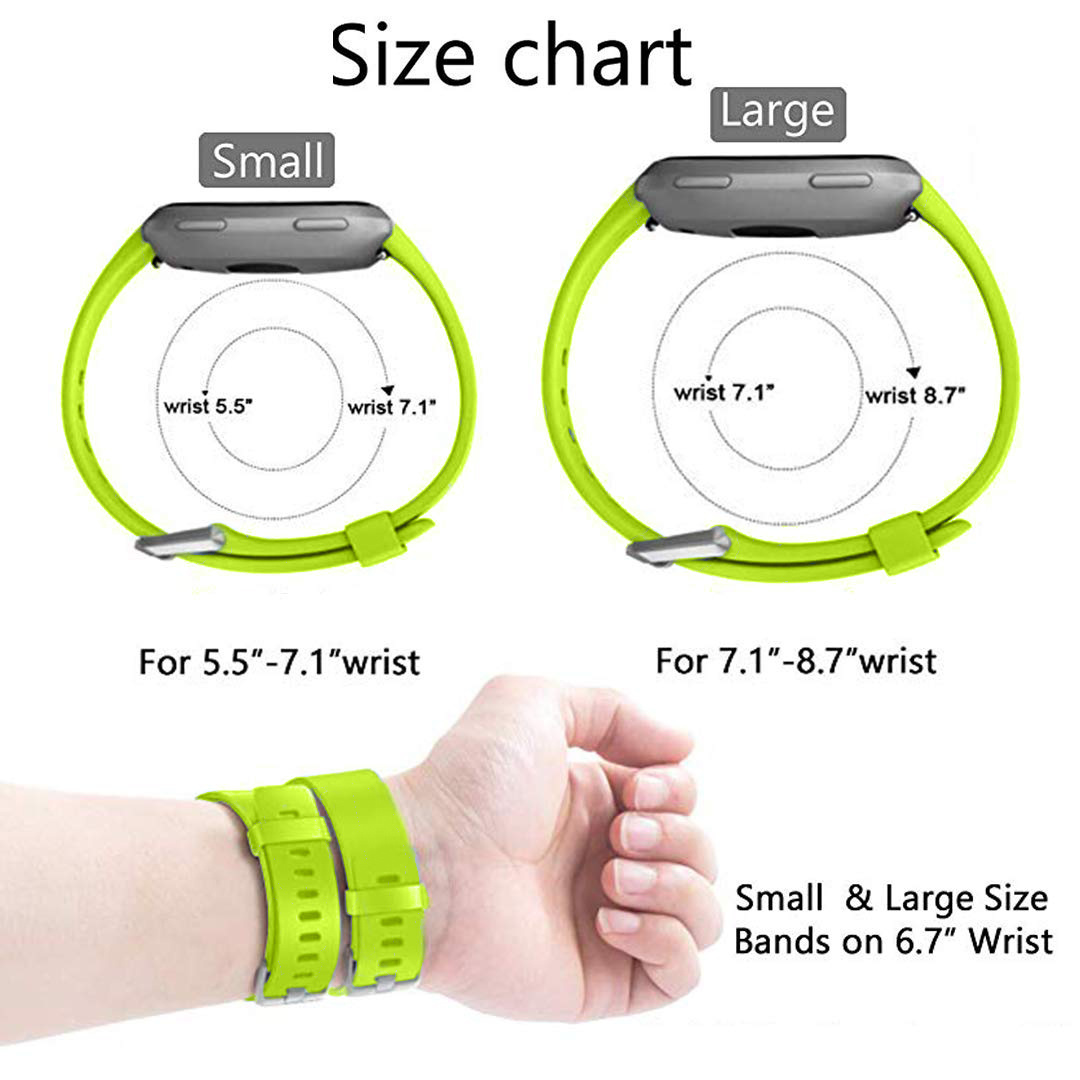Fitbit Versa sport band - groen