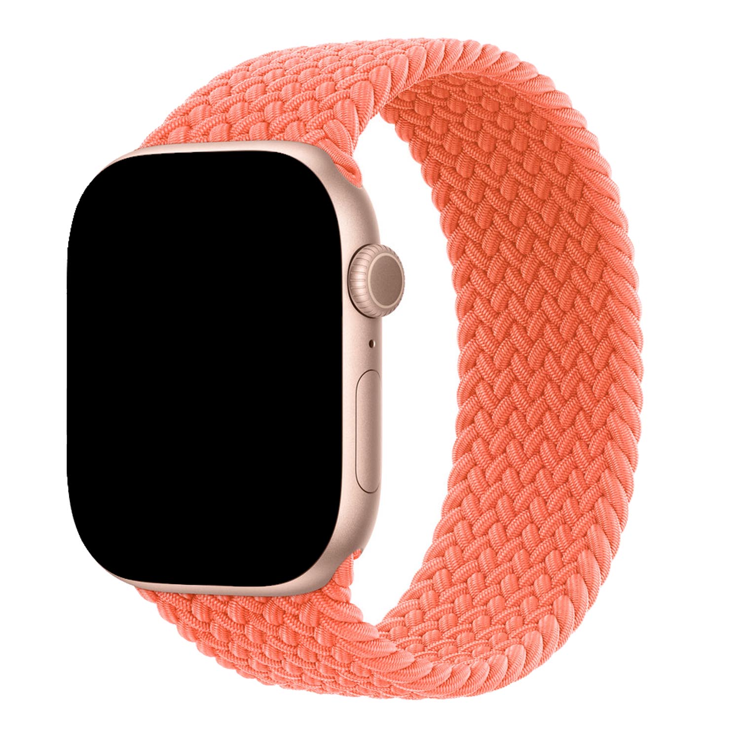 Apple Watch bandje - nylon - solo - tangerine
