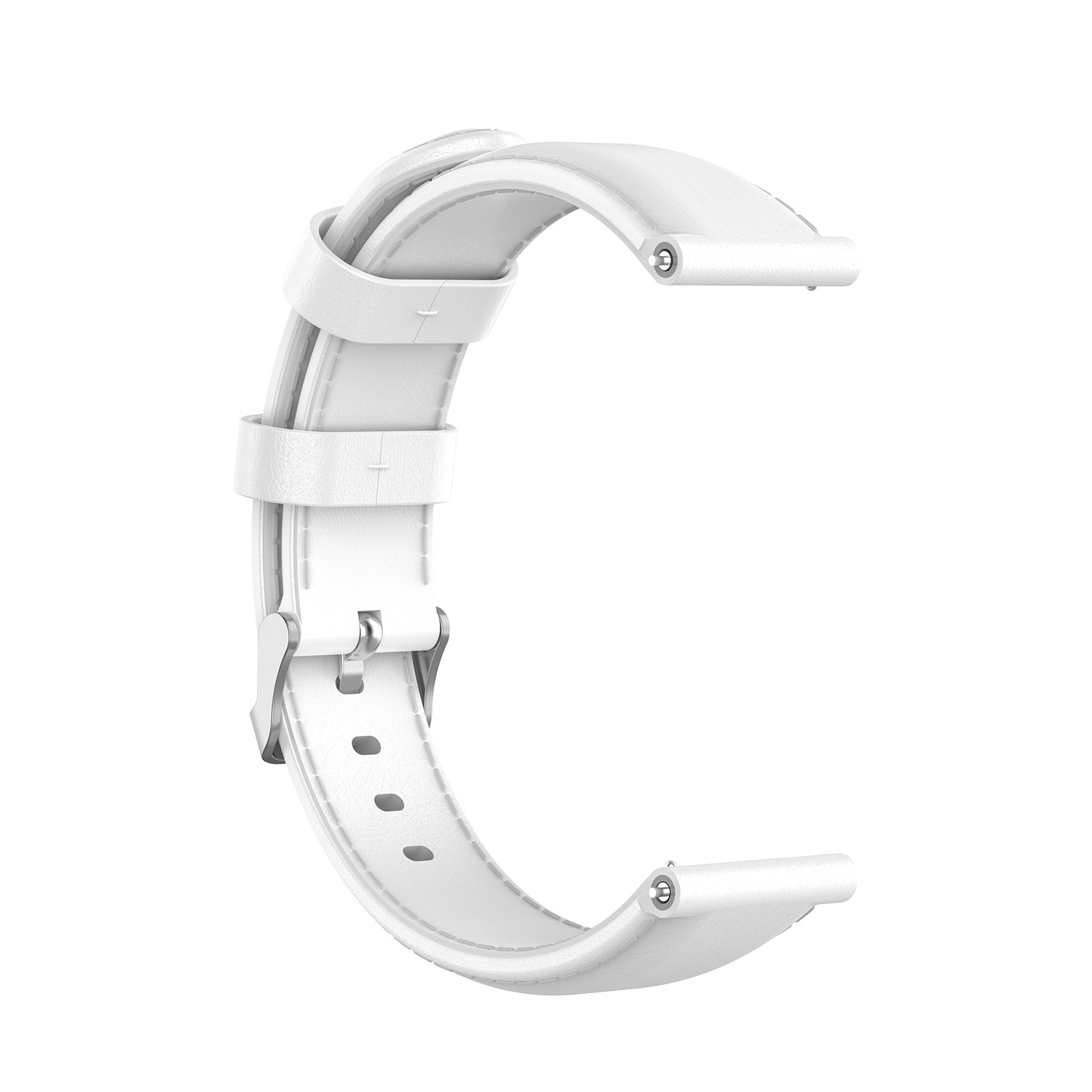 Huawei Watch GT leren band - wit