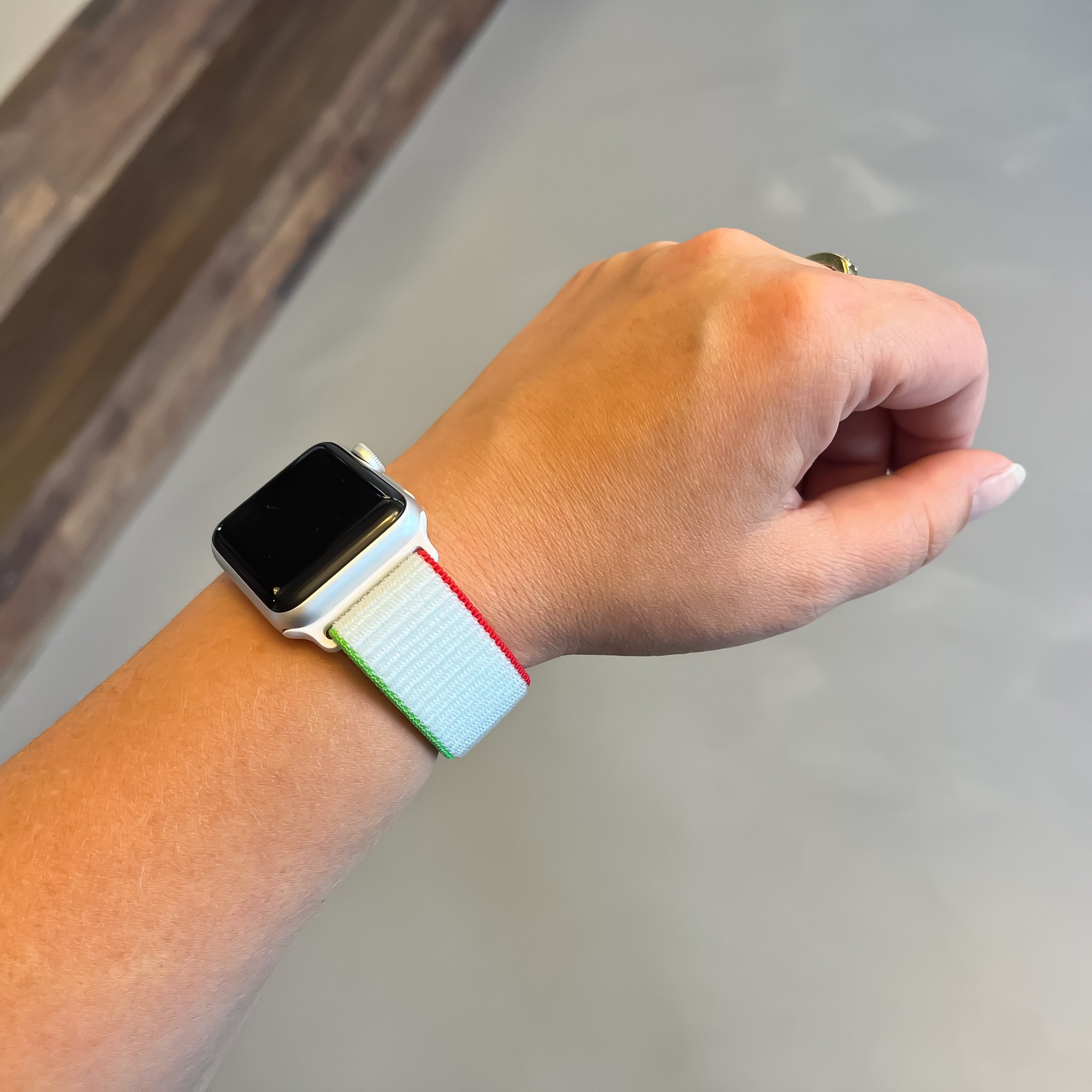Apple Watch nylon geweven sport band  - Mexico