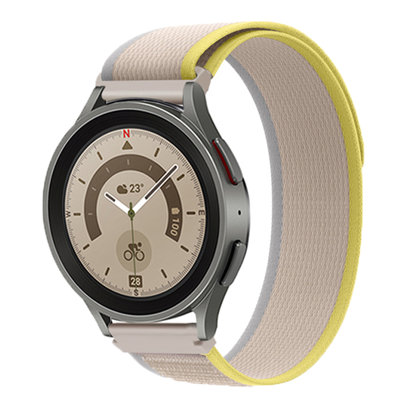 Huawei nylon trail band - geel beige