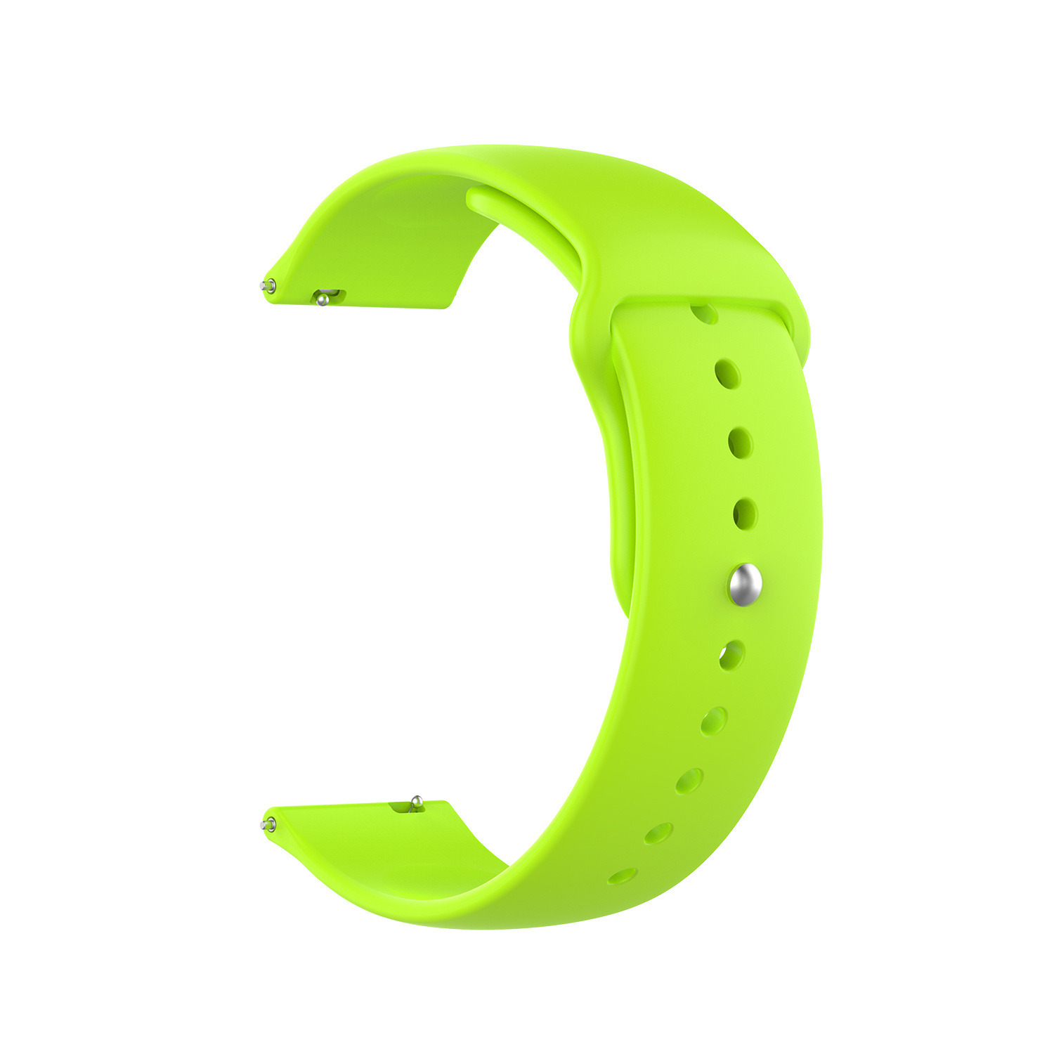 Huawei Watch GT siliconen sport band - limoen