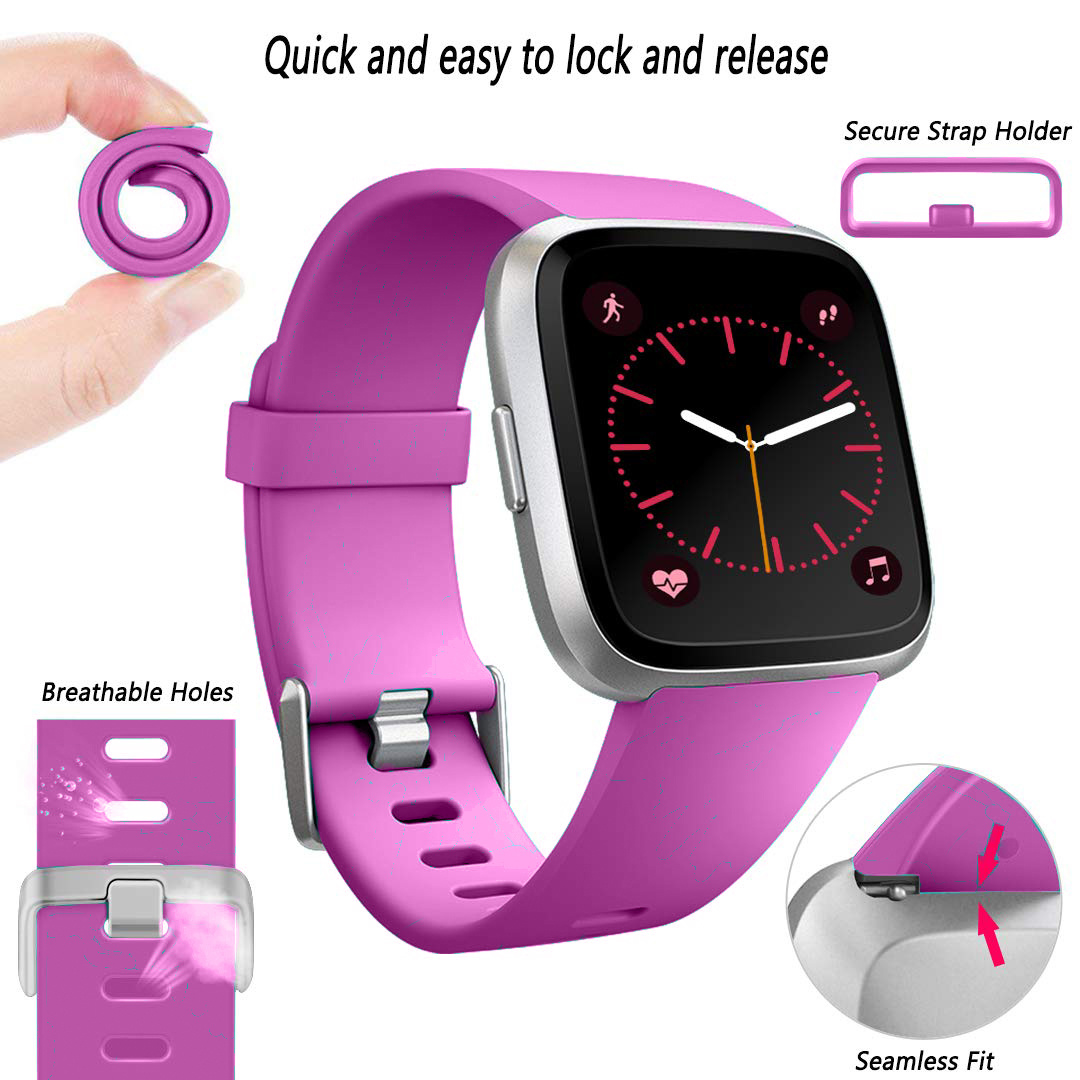 Fitbit Versa sport band - paars