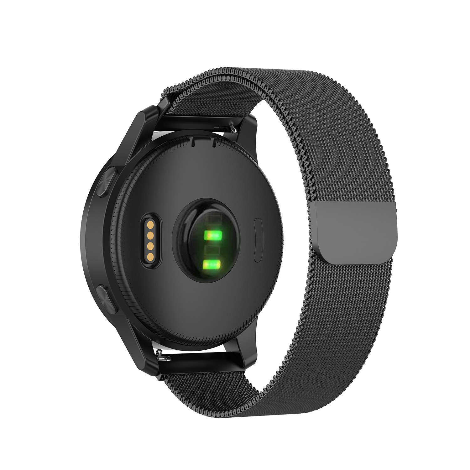 Garmin Vivoactive / Vivomove milanese band - zwart