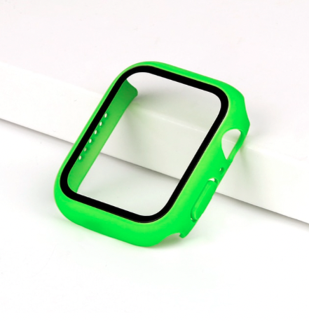 Apple Watch Hard Case - Fluoriserend Groen - 38mm