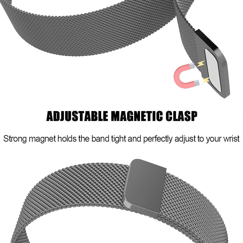 Fitbit Versa milanese band - space gray