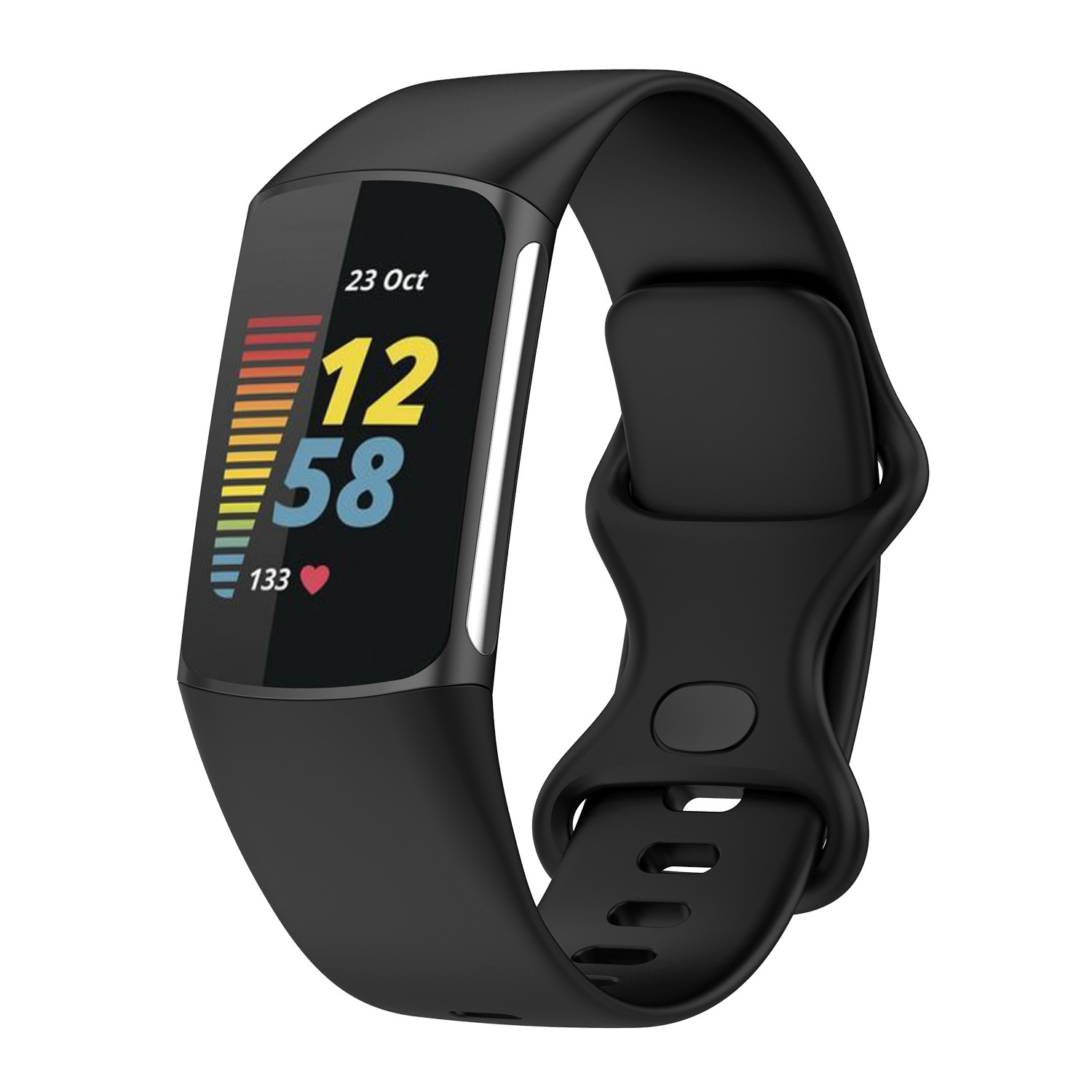 Fitbit Charge 5 sport band - zwart
