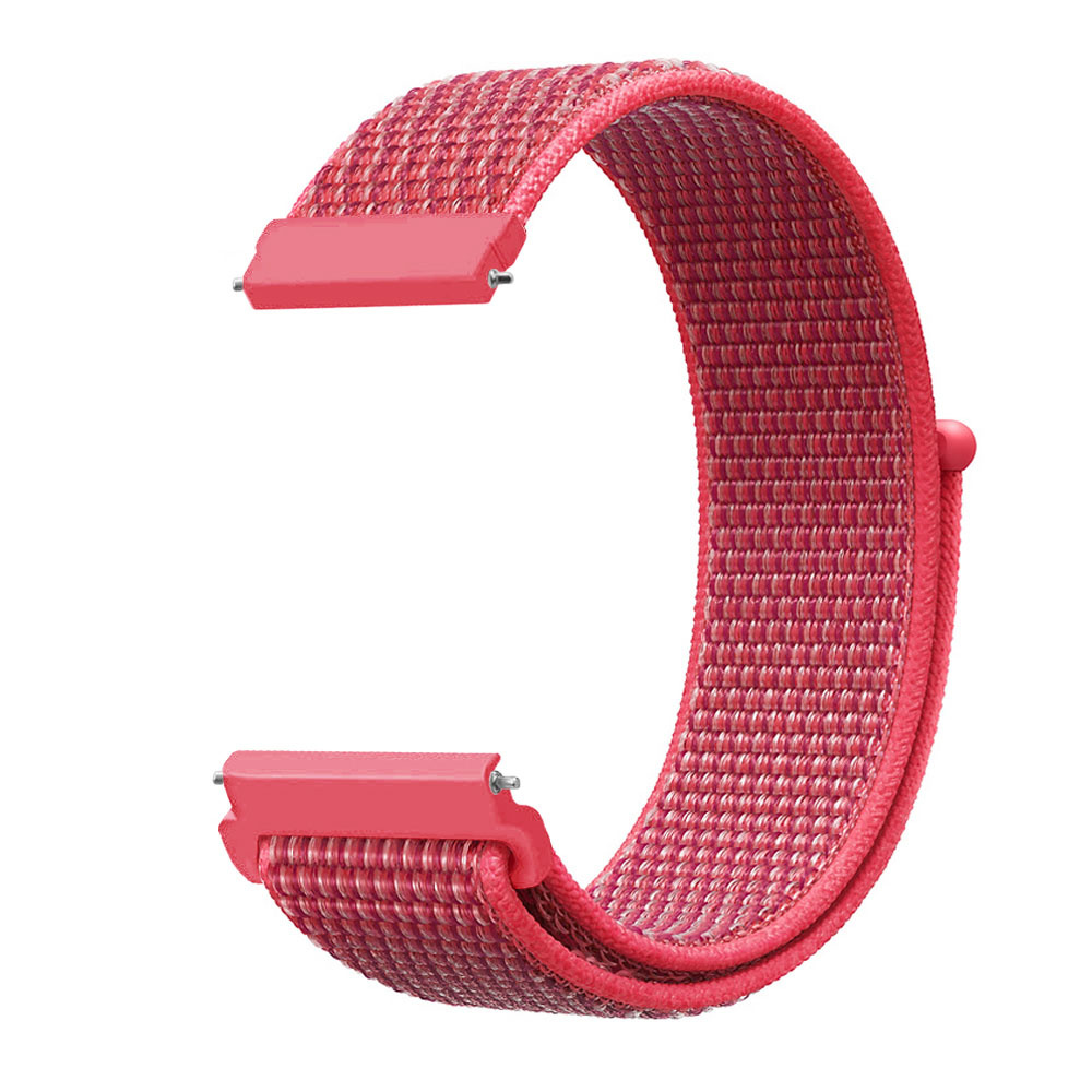 Samsung Galaxy Watch nylon band - hibiscus
