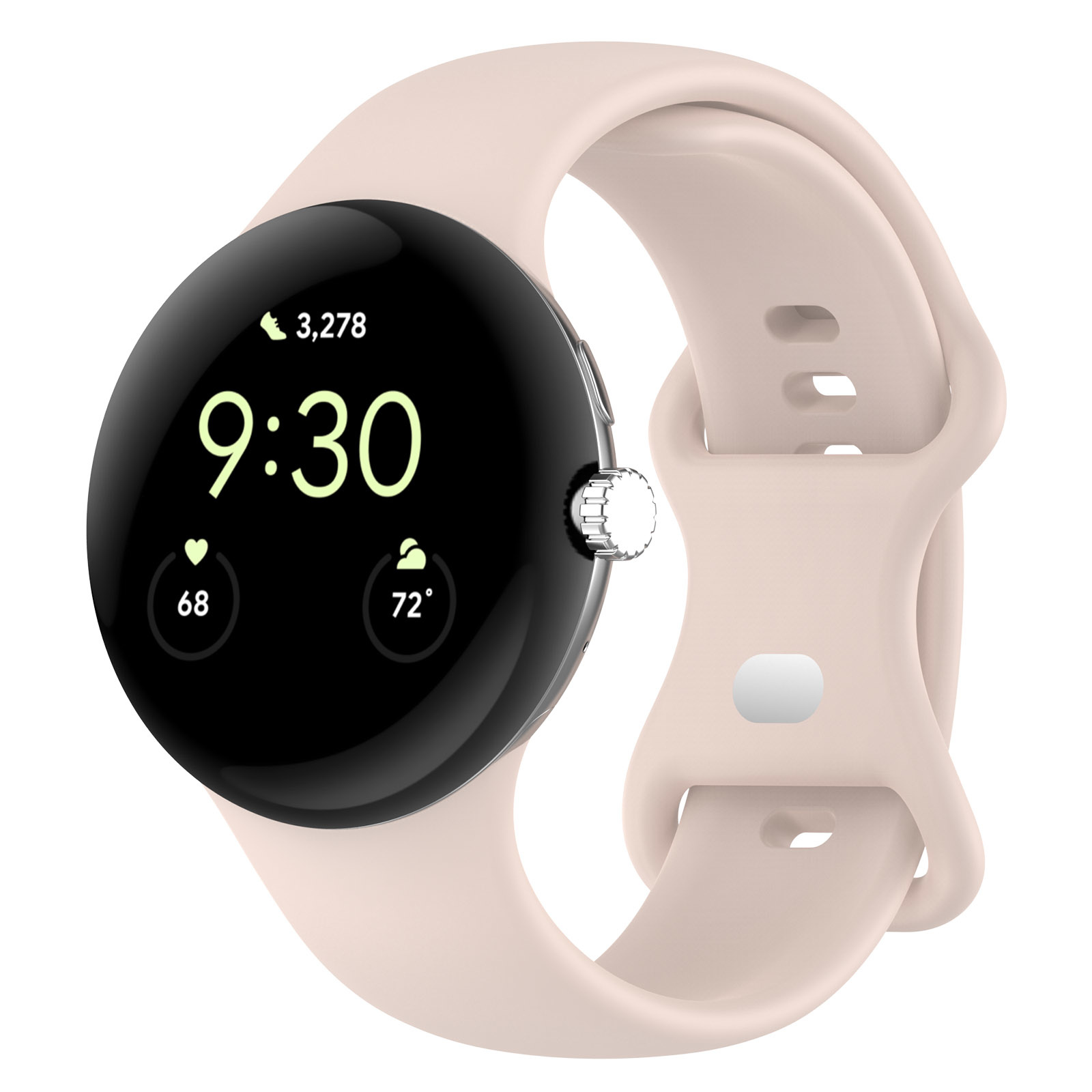 Google Pixel Watch sport band - roze