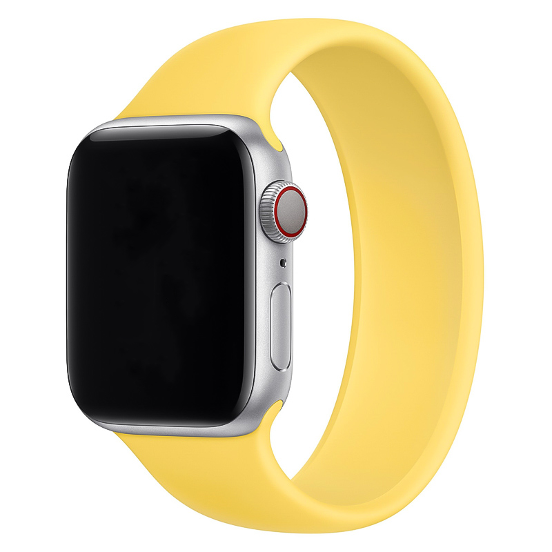 Apple Watch Sport Solo Loop Band - Geel