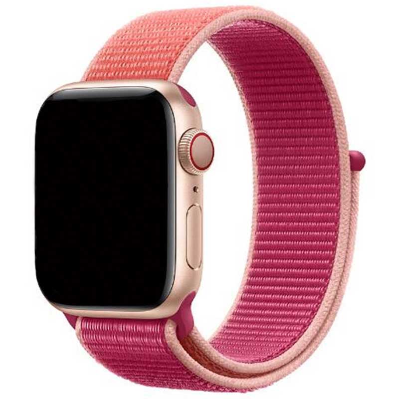 Apple-Watch-nylon-geweven-sport-band-granaatappel-7440849366357-123watches-hoofdfoto