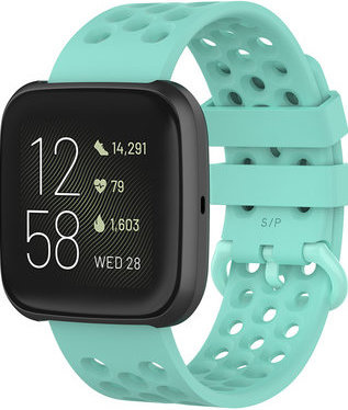 Fitbit Versa sport point band - lichtblauw