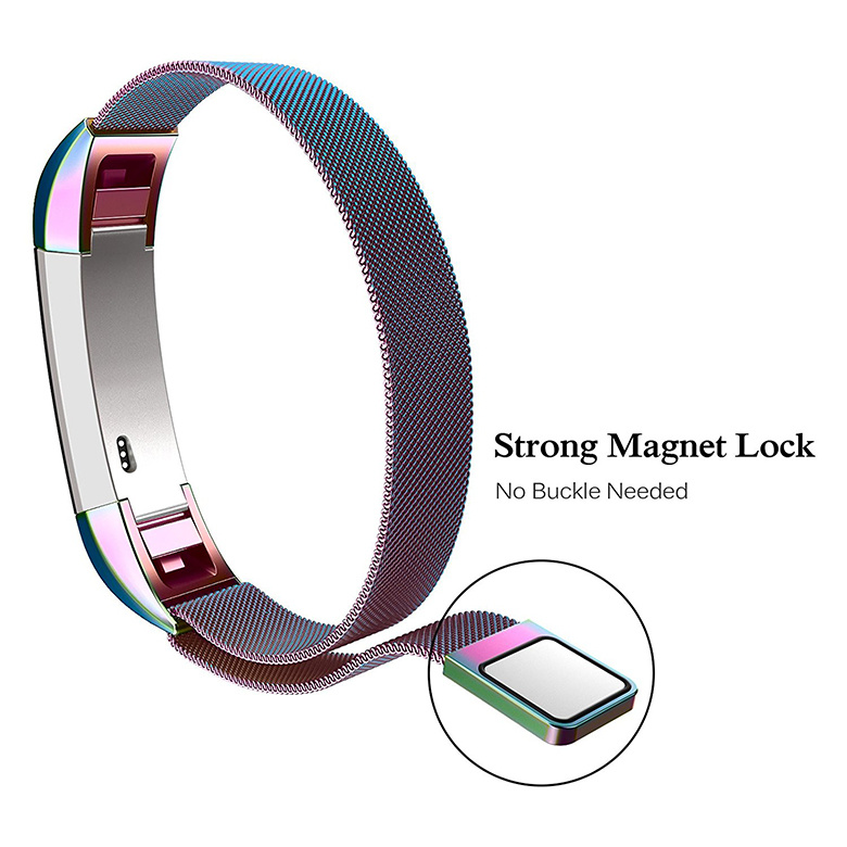 Fitbit Alta milanese band - colorful