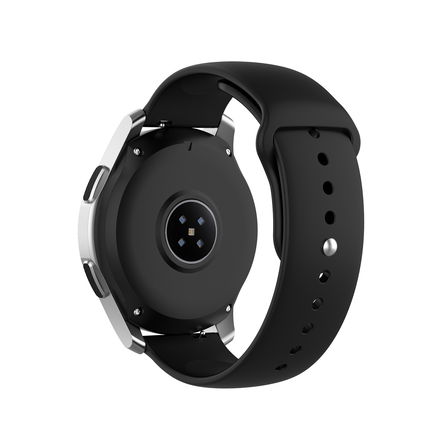 Garmin Vivoactive / Vivomove siliconen sport band - zwart