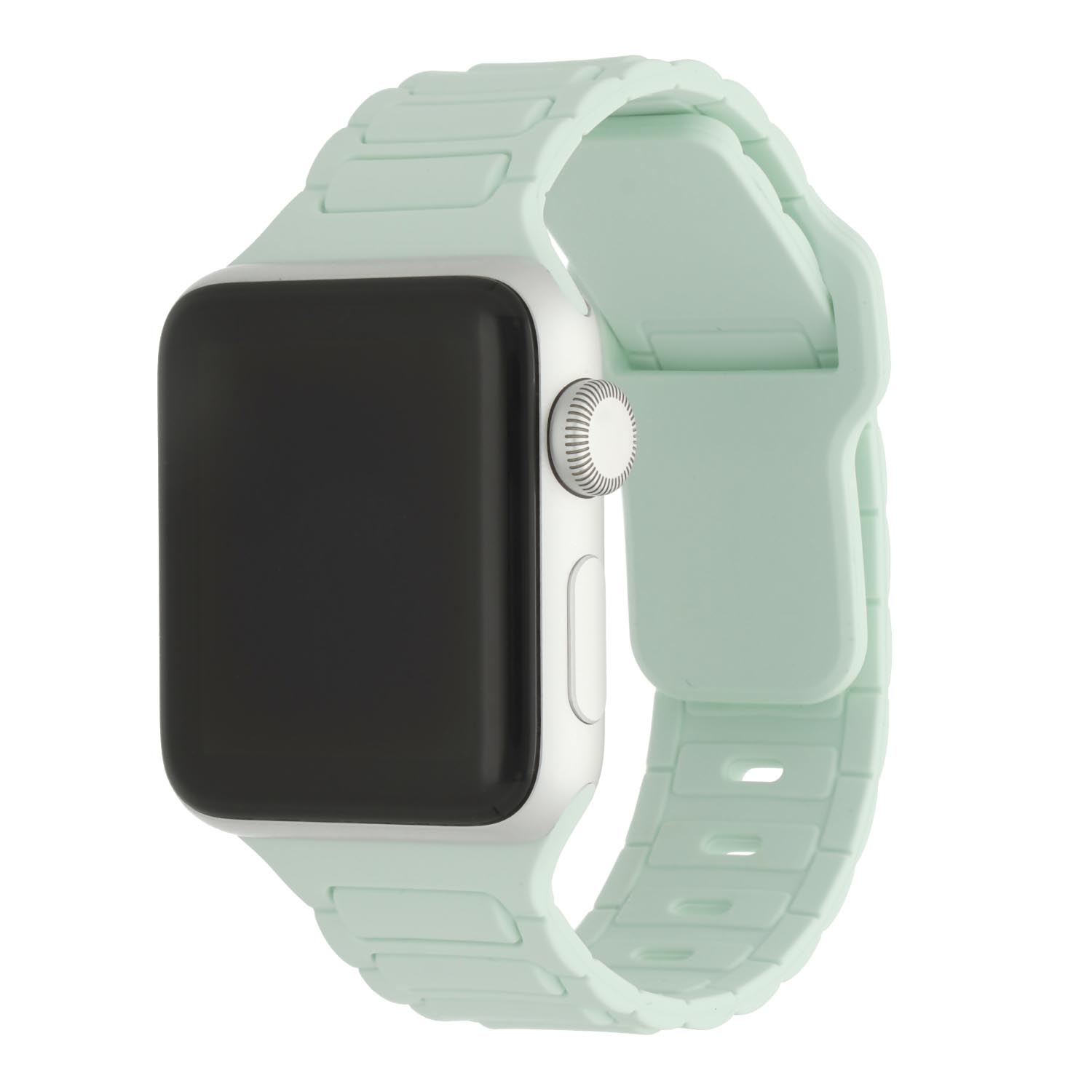 Apple Watch band Raveo – siliconen – mintgroen