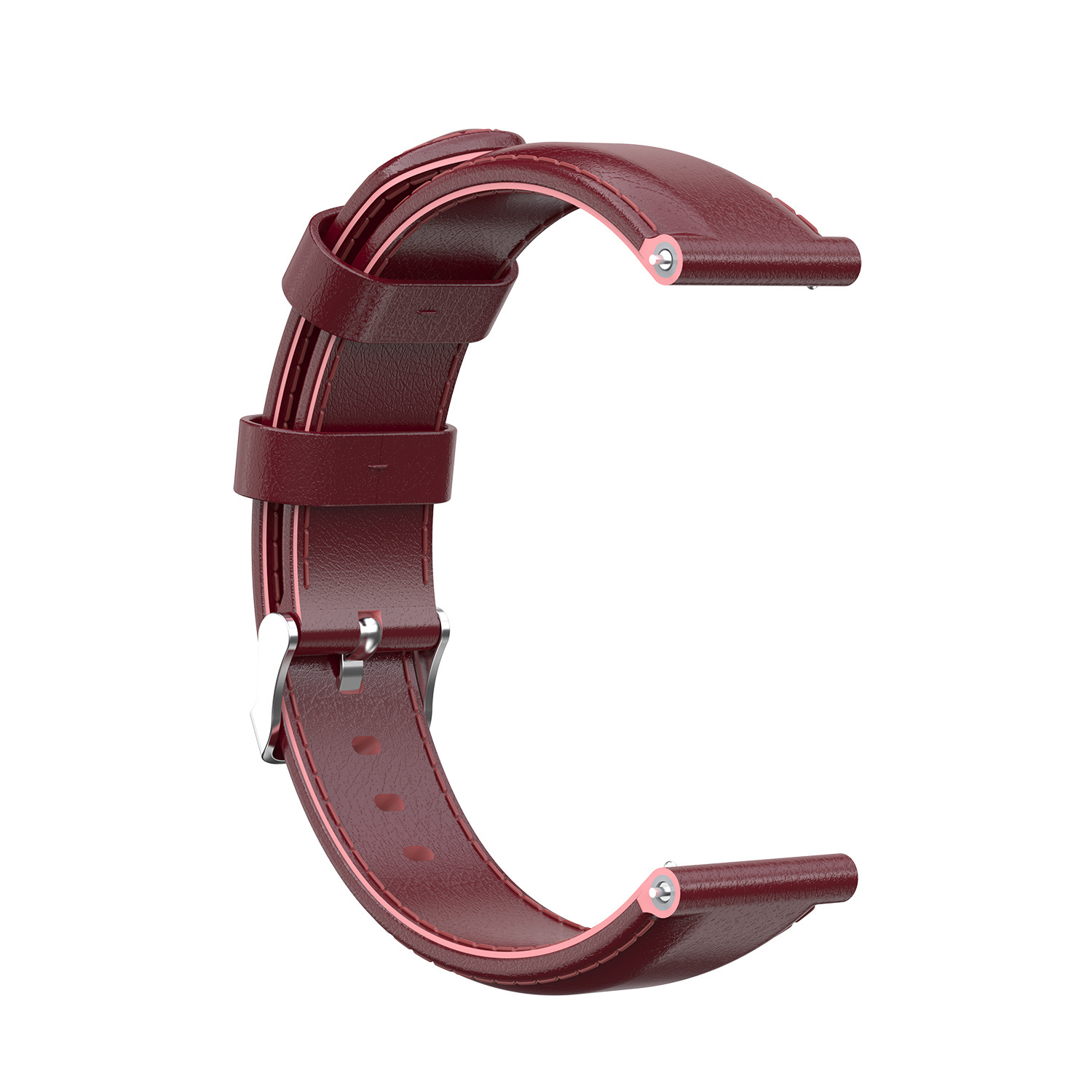 Huawei Watch GT leren band - wijn rood