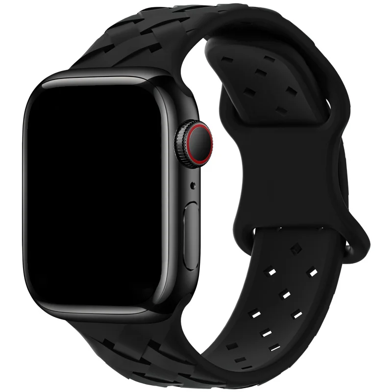 Apple watch shop black sports band