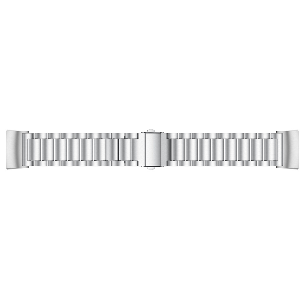 Fitbit Charge 3 & 4 kralen stalen schakel band - zilver