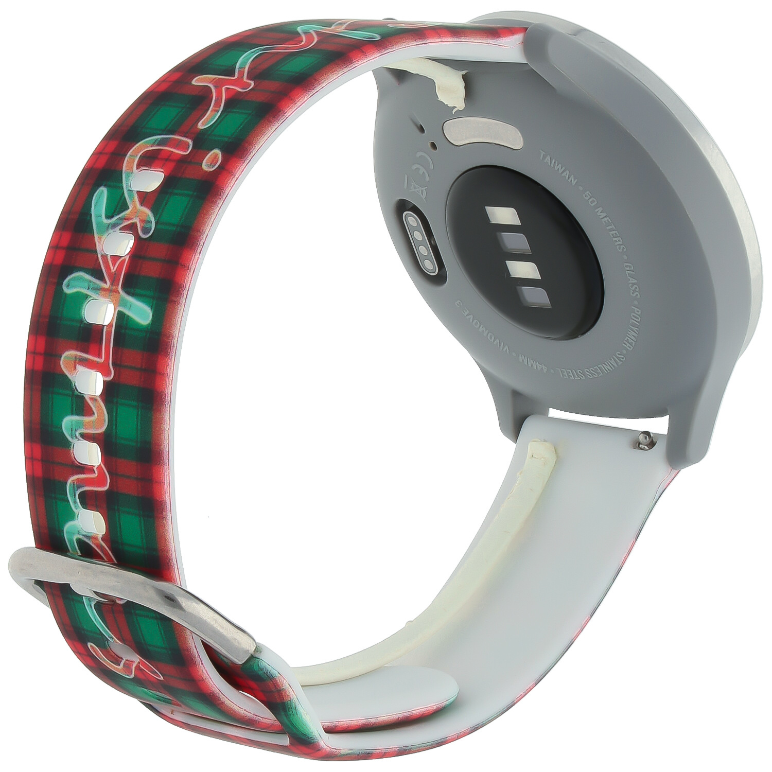 Samsung Galaxy Watch print sport band - kerst geruiten