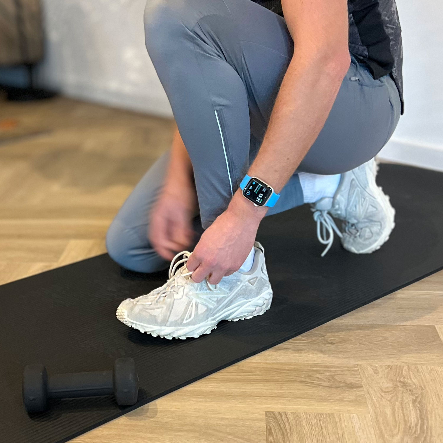 Apple Watch sport band - blauw - P7434008454429 - 123watches - Het bandje dat je niet voelt tijdens het sporten