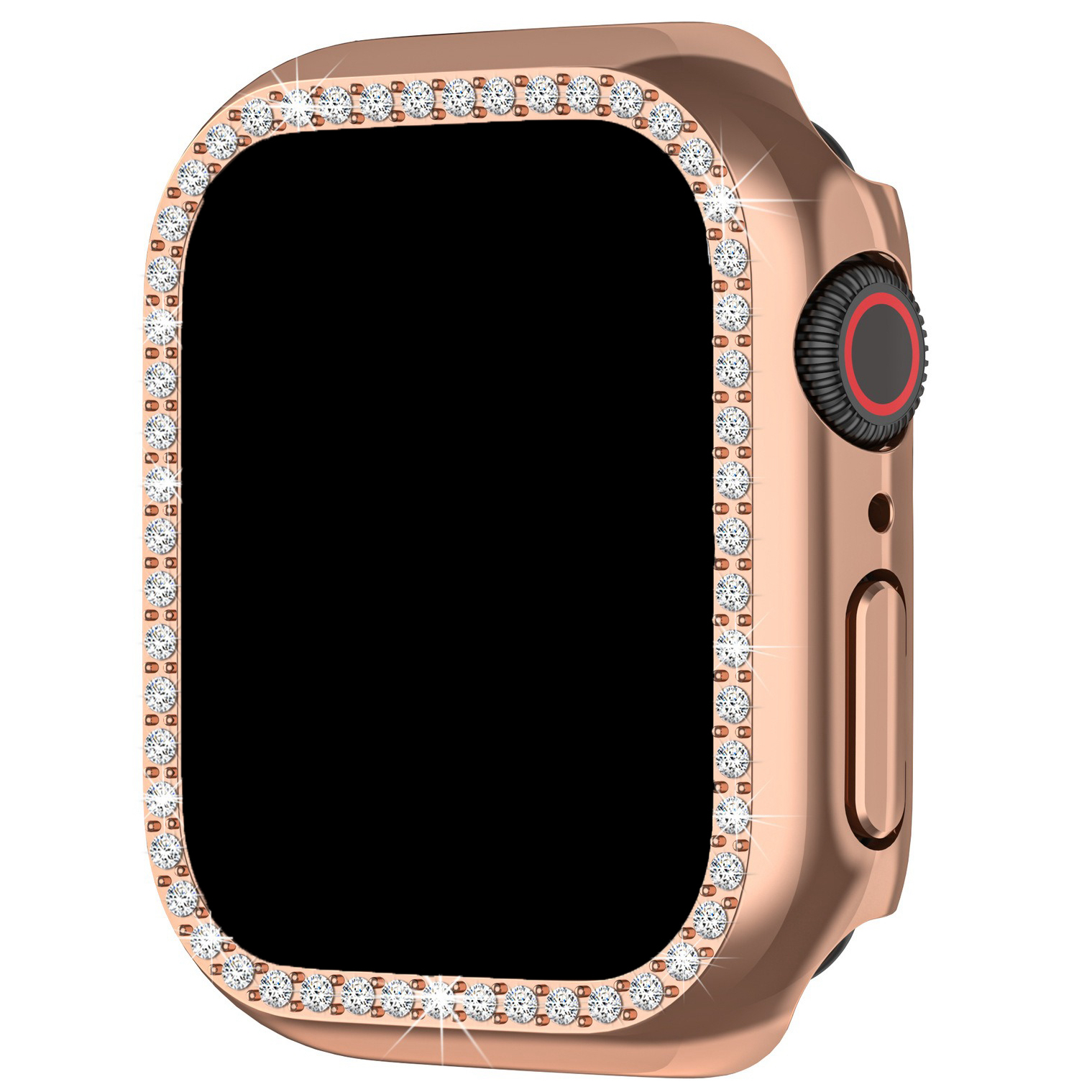 Apple Watch diamond case - rose goud