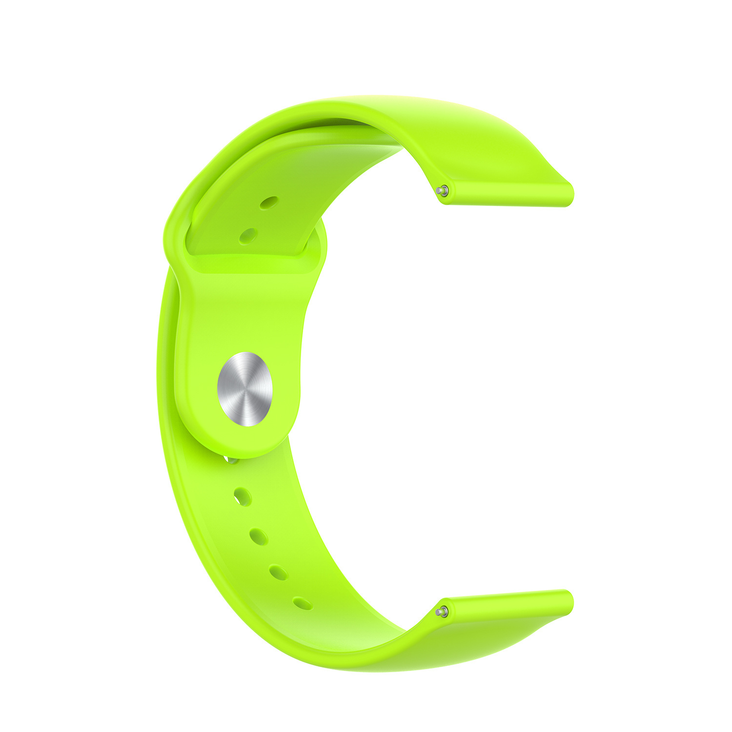 Huawei Watch GT siliconen sport band - limoen