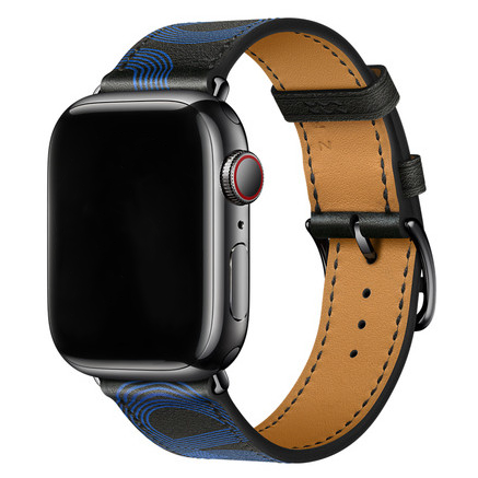 Apple Watch Leren Sing Tour - Zwart Blauw