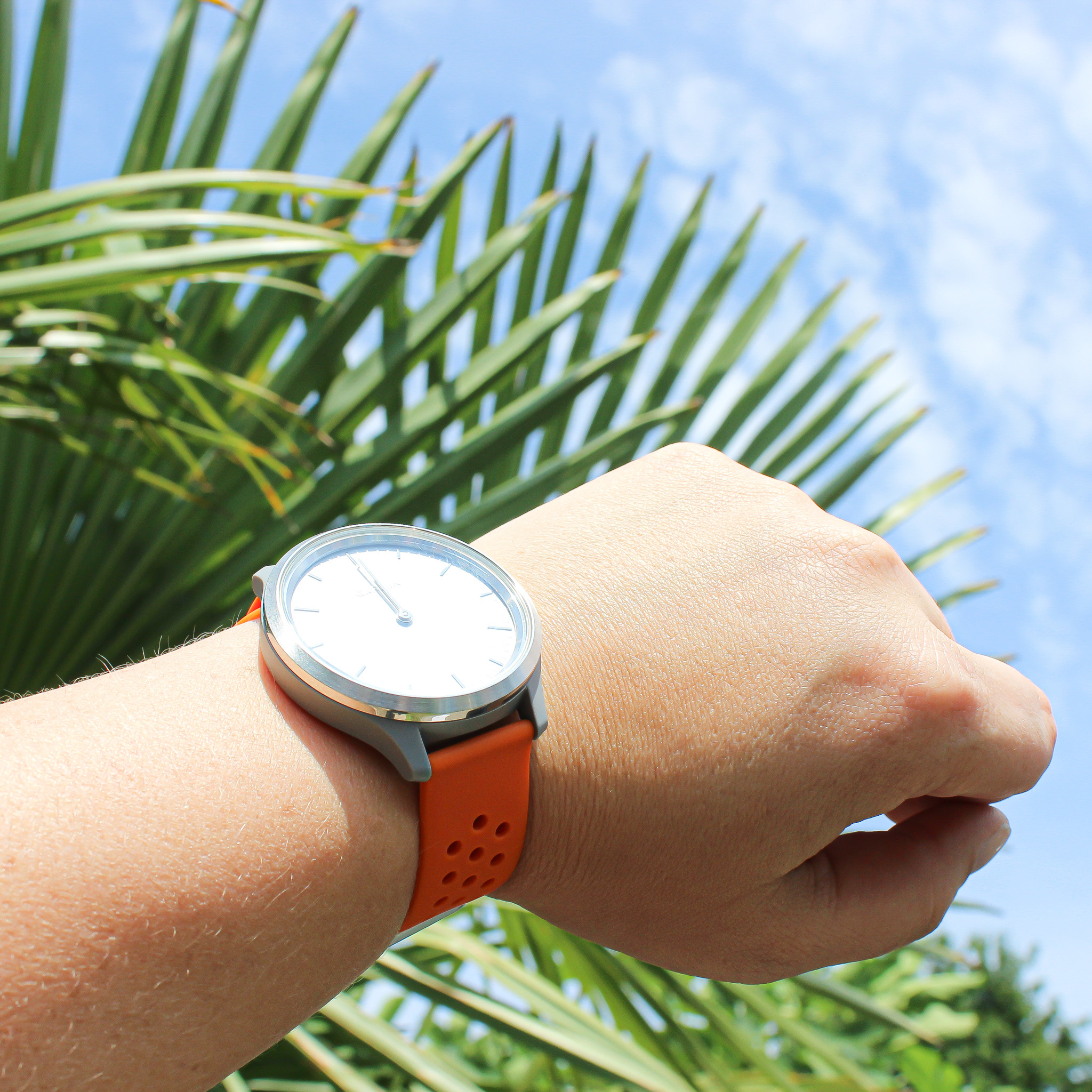 Garmin Vivoactive / Vivomove sport dubbel gesp band - oranje