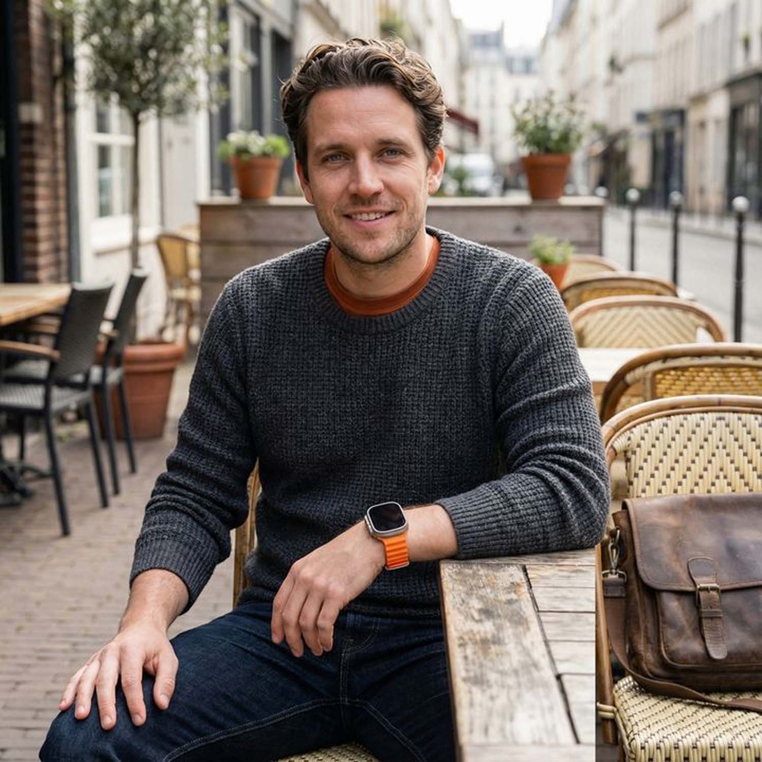 Apple-Watch-bandje-Ocean-siliconen-Oranje-7440850085032-123watches-foto-5