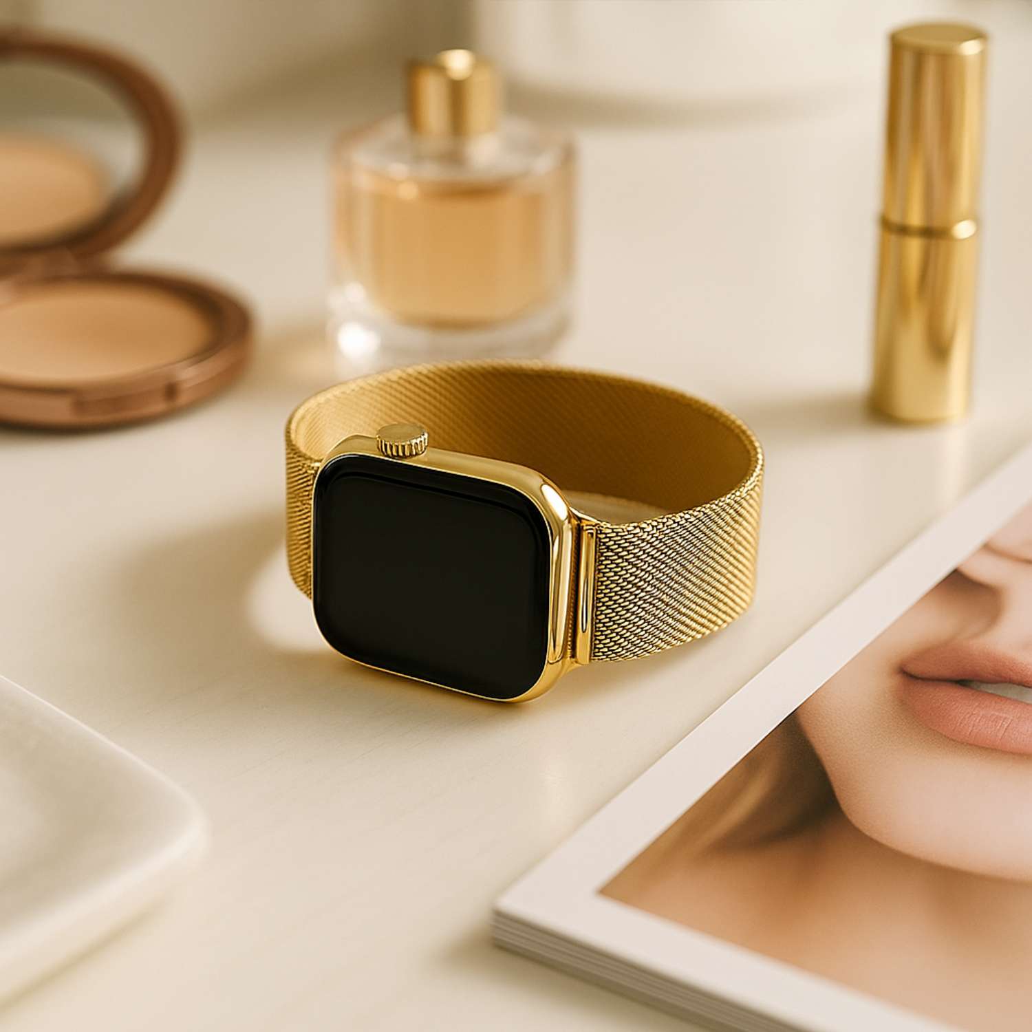 Apple-watch-milanese-band-goud-7434008441498-123watches-sfeer