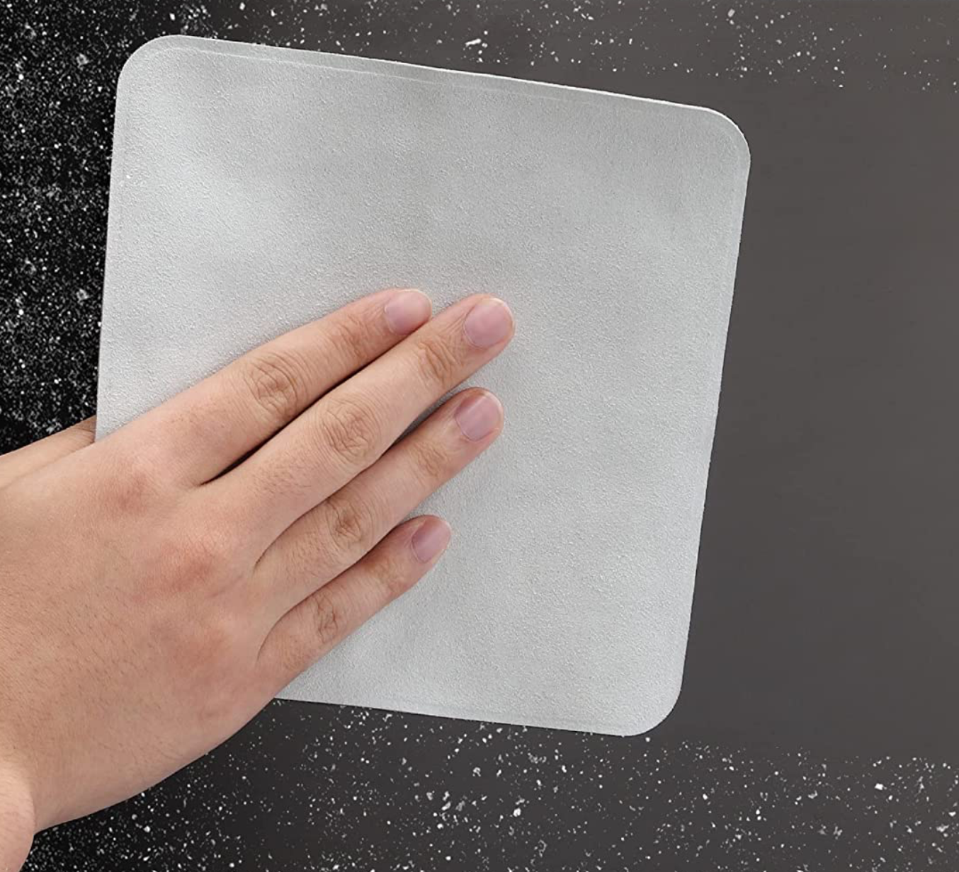 Zachte microfiber polijst doek