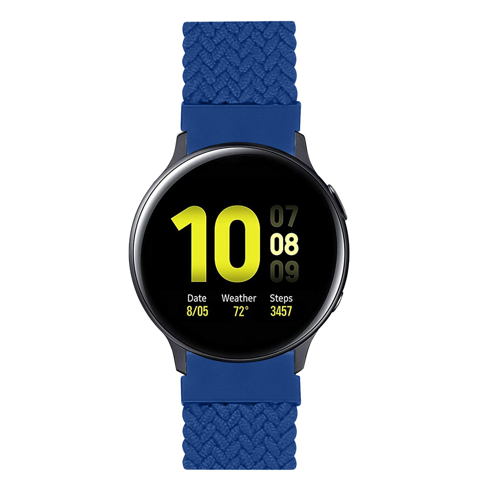 Huawei Watch GT nylon gevlochten solo band - atlantische blauw