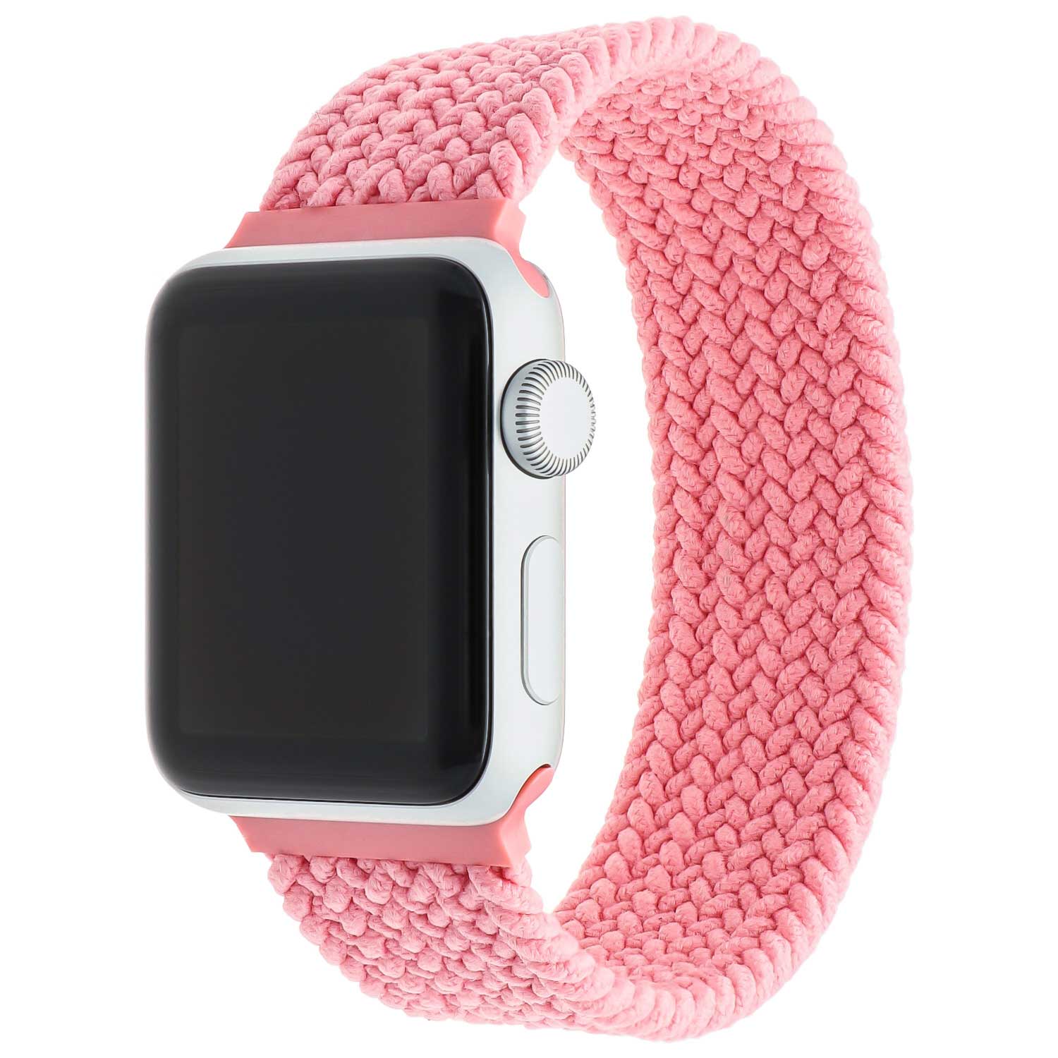 Apple-Watch-nylon-gevlochten-solo-band-roze-punch-7440849813882-123watches-hoofdfoto