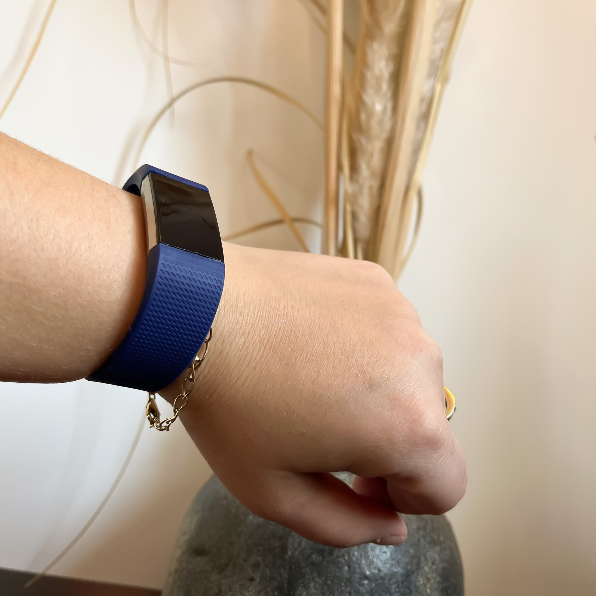 Fitbit Charge 2 sport band - donkerblauw
