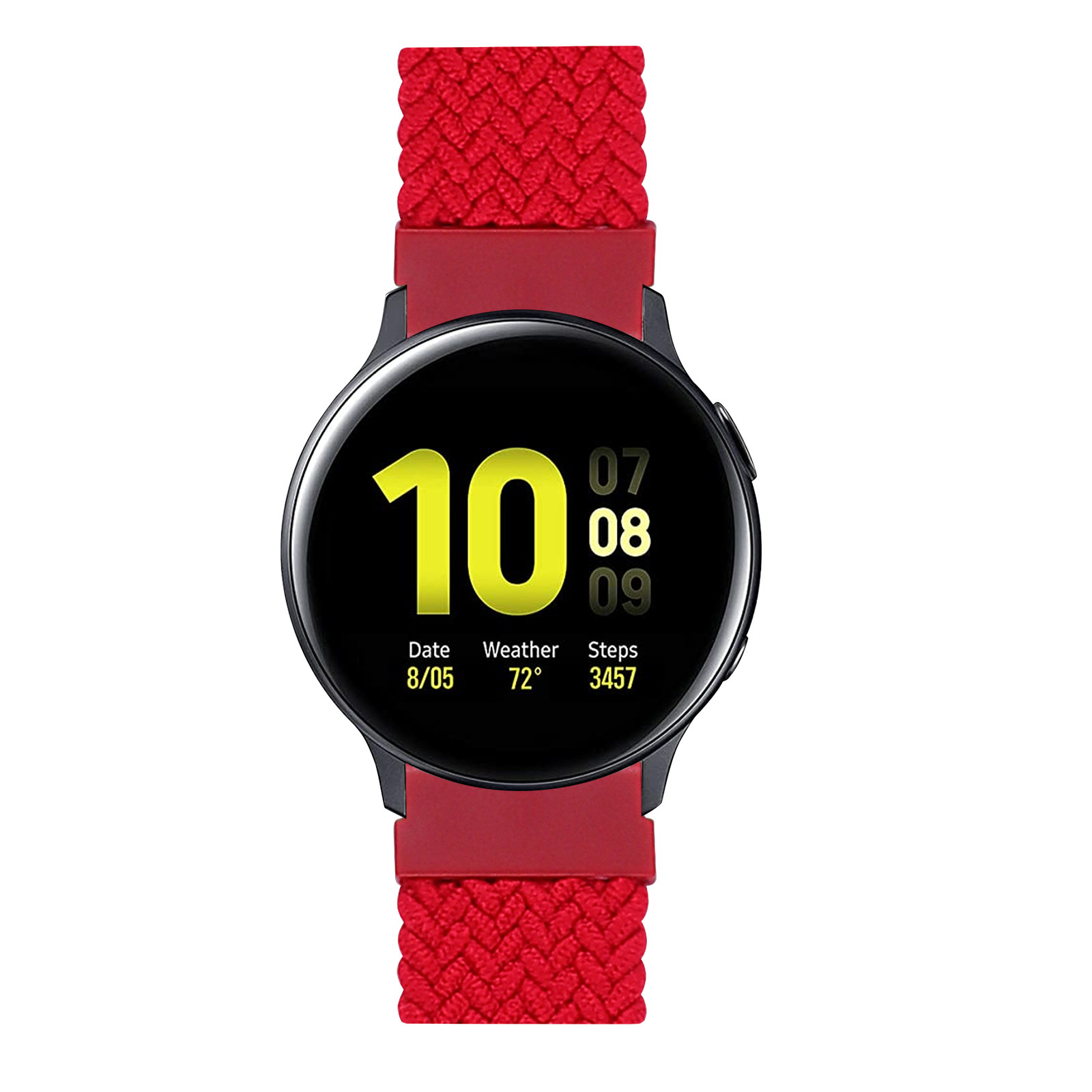Polar Ignite nylon gevlochten solo band - rood