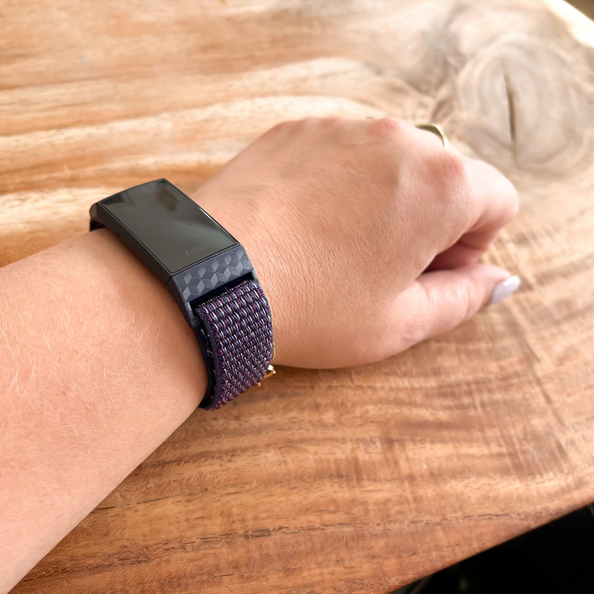 Fitbit Charge 3 & 4 nylon band - indigo